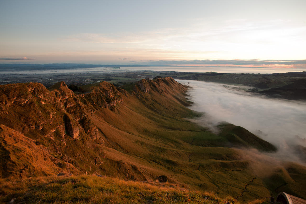 Dawn from the ridgeline